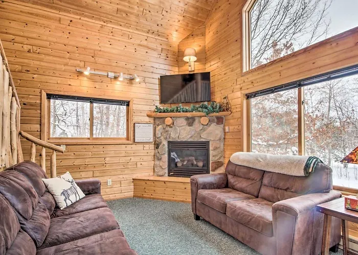 Cabin With Fireplace Less Than 1 Mile To Lakes And Golf Pequot Lakes